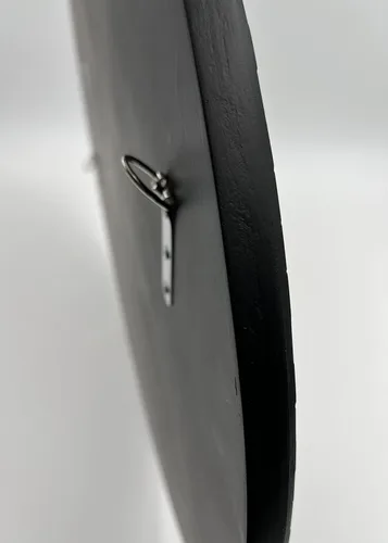 Vista 9 de Decoración de pared – Espejo de pared decorativo hecho a mano de forma ovalada de 32 x 24 pulgadas, azul mar, turquesa y ópalo espejo de mosaico