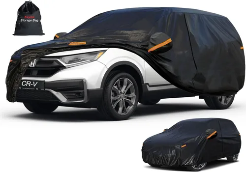 Vista 57 de Kayme Cubierta de auto SUV de 7 capas ajuste personalizado para BMW X1 (2009-2025), impermeable, para todo tipo de clima, para automóviles, cubierta