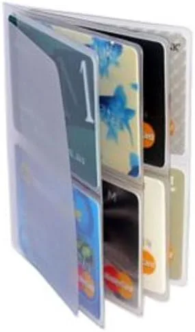 Vista 2 de Un inserto de cartera hipster, Transparente