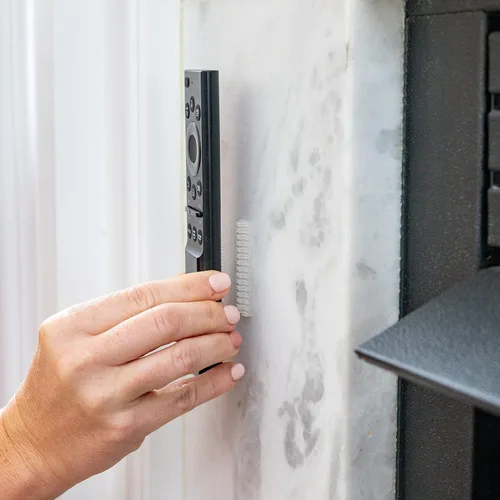 Vista 8 de EZ Pass/I-Pass/Toll Tag Kit de montaje de cinta transparente, 4 juegos (8 tiras) de doble cara con tira de velcro, agarre de cinta alienígena