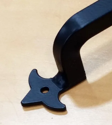 Vista 5 de Rejilla decorativa de hierro forjado, Rejilla de ventana, Rejilla de puerta, Rejilla Speakeasy, Estilo Flor de Lis