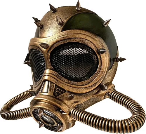 Masq Disfraz de Halloween para cosplay, Steampunk, para fiesta, mascarada, máscara de gas