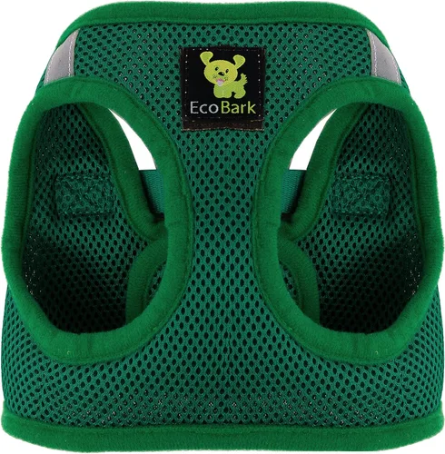 Vista 47 de EcoBark - Arnés para perro con entrada, arnés de malla lujoso y reflectante para perros XXS, XS, pequeños y medianos - Chaleco ajustable