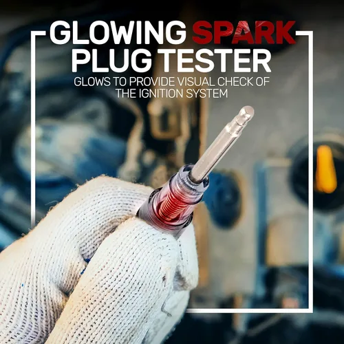Vista 6 de Ram-Pro - Probador de chispas en línea, Motor de Enchufe de Encendido de 6 a 12 voltios, a prueba de tontos, herramienta de detección de diagnóstico