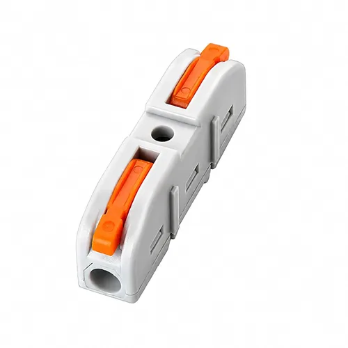 Vista 25 de Nineleaf Conectores de cable, conectores de cable eléctrico rápido de empuje, 32A 600 voltios, empalmes en línea de 2/3 circuitos, 28 a 12 awg, 2