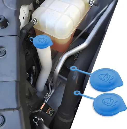 Deemars 2 piezas de tapón para el depósito de líquido limpiaparabrisas, tapa de repuesto para limpiaparabrisas, compatible con Honda Civic Odyssey