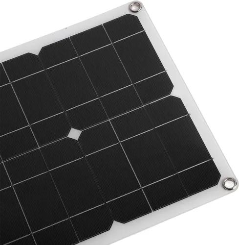 Vista 8 de Asixxsix Solar Panel Kit, 100W OBD Plug Solar Charge Controller Foldable Panel Energy Storage Flexible, Monocrystalline Kit for Outdoor RV Boat