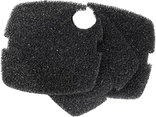 fishkeeper Replacement Canister Sponge Filter Pad – Compatible 18W / 25W Canister Filter, 3-Pieces 5.91" x 5.91" x 0.78" Filter Media Foam Sponges