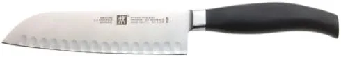 ZWILLING J.A. Henckels - Cuchillo Santoku de filo hueco de 7 pulgadas
