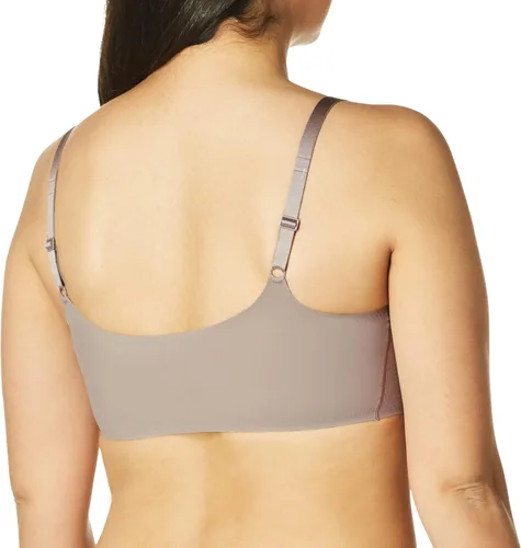 Vista 2 de Calvin Klein - Bralette Invisibles cómodo ajustable sin costuras con tirantes delgados para mujer