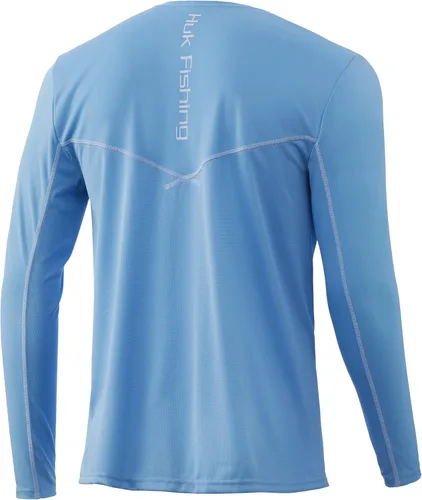 Vista 2 de HUK Men's Icon X Long Sleeve Fishing Shirt with Sun Protection