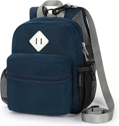 Vista 38 de Mochila para niños pequeños STEAMEDBUN para niños y niñas, mochila escolar para niños pequeños, Negro, 15 pulg., pequeña, Classic