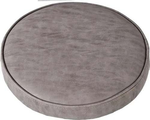 Vista 57 de Taburete de bar retro industrial giratorio para isla de cocina, 24.8-30.7 pulgadas, altura ajustable, diseño vintage de boca de incendios, taburetes