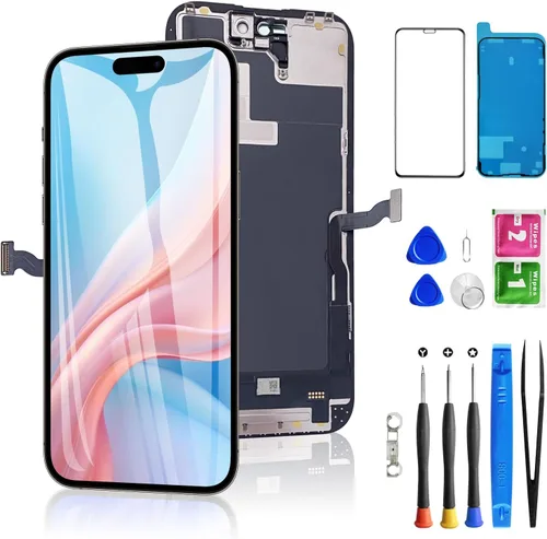 Vista 23 de Reemplazo de pantalla para iPhone 7 Plus de 5.5 pulgadas, color negro, Diykitpl pantalla LCD digitalizadora 3D Touch de repuesto para A1661, A1784
