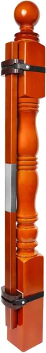 Kit de montaje para puerta de bebé sin agujeros, se adapta a barandillas redondas y cuadradas, compatible con la mayoría de herrajes y puertas de