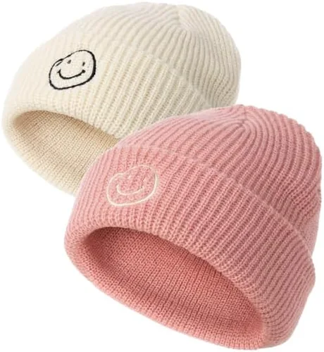 Camptrace Baby Beanie Toddler Infant Winter Hat with Double Layer Knit for Boys Girls