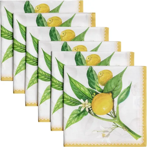 Vista 58 de Maison d' Hermine - Juego de 4 servilletas 100 % de tela de algodón lavable, decorar o regalar, hogar, cocina, comedor, fiestas de cóctel