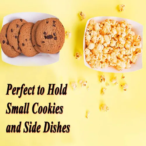 Vista 5 de Angel's Peel Lounge Bandeja de papel desechable para alimentos, bandejas para perros calientes, bandejas para nachos, botes de comida de papel