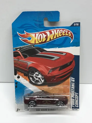 2011 Hot Wheels FORD MUSTANG GT CONCEPT fundido a presión 162/244