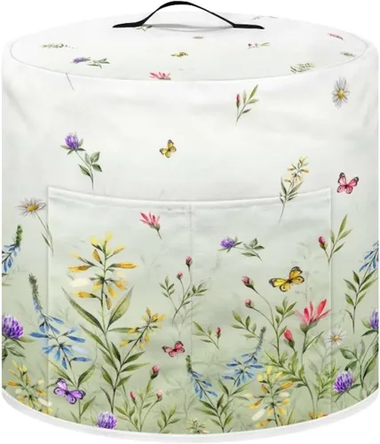 Vista 33 de Cubierta aislada para aparatos de olla a presión, también apta para olla arrocera, freidora de aire y olla de barro, cubierta antipolvo de 6 cuartos