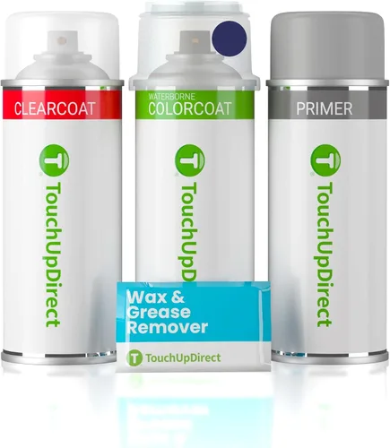 Vista 284 de TouchUpDirect QAK - Aerosol de pintura de retoque de color blanco sólido compatible con Nissan Exact Match - Kit esencial
