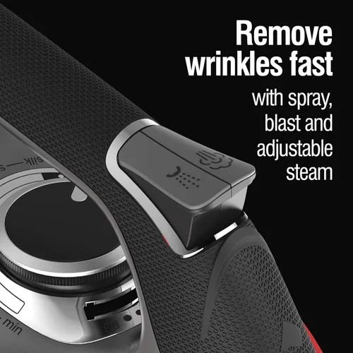 Vista 5 de CHI Steam Iron for Clothes with 300+ Holes for Powerful Steam ing,Temperature Guide Dial,1700 Watts,XL 10’ Cord,3-Way Auto Shutoff,Titanium Infused