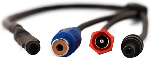 Vista 9 de SaferCCTV Dispositivo de micrófono de audio de alta sensibilidad, kit de captación de voz de sonido para cámaras de seguridad de vigilancia CCTV