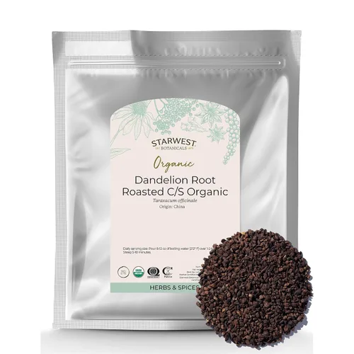 Raíz de diente de león tostada orgánico Starwest Botanicals, SYNCHKG126478, 1