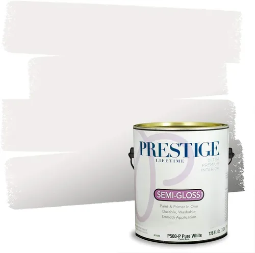 Vista 51 de PRESTIGE Pintura exterior e imprimación en uno, bingo, satén, 1 galón