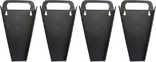 Vista 11 de JSP Manufacturing Bandeja organizadora de llaves de plástico portátil con 10 herramientas (1, negro)