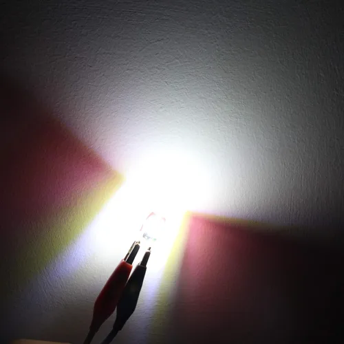 Vista 7 de Alla Lighting W2.1x9.5d Base Mini T10 Cuña 2825 168 194 Bombillas LED SMD Super Brillante 6000K Blanco Interior Mapa/Domo/Maletero/Guantera/Placa