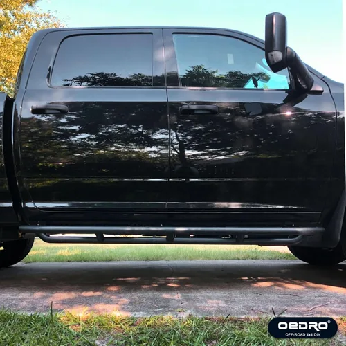 Vista 6 de oEdRo Estribos de 6 pulgadas compatibles con Dodge Ram 1500 2009-2018 y Ram 1500 Classic Quad Cab/Extended Cab 2009-2018 y Ram 1500 2019-2024
