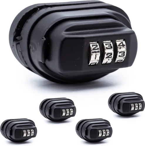 Vista 4 de Evergreen Candado universal de combinación de 3 dígitos personalizable para pistolas, pistolas, rifles, escopetas, pistolas BB, armas de fuego