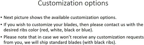 Vista 2 de Blue Wave - Cuchillas de apnea y pesca submarina de carbono puro