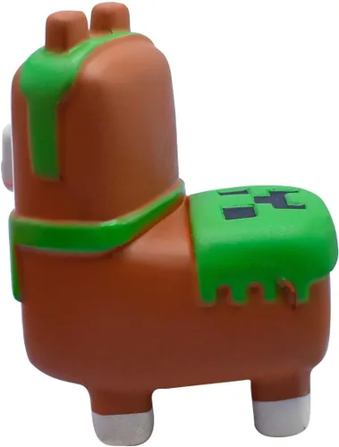 Vista 6 de Minecraft Mega SquishMe Series 2 – Llama – Juguete Squishy perfumado de crecimiento lento de 6 pulgadas