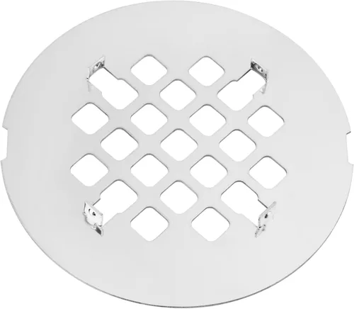 Vista 3 de Artiwell 4-1/4” OD Snap-in Shower Drain Cover, Round Shower Drain Strainer Grid, Replacement Cover, Designed for Long-Lasting(Chrome Plated)