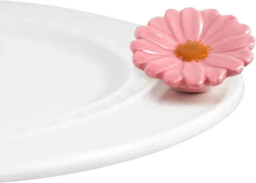 Vista 7 de nora fleming Robin's Egg Blue (Nest) A39 - Decoración Festiva de Cerámica Pintada a Mano - Minis de Primavera para el Hogar y la Oficina