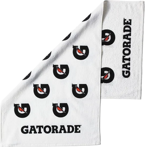 Vista 8 de Gatorade Toalla lateral premium bicolor, blanca, pequeña