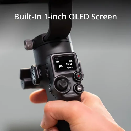 Vista 4 de DJI RSC 2 - Estabilizador cardán de 3 ejes para cámara réflex digital y sin espejo, Nikon, Sony, Panasonic, Canon, Fujifilm, carga útil de 6.6