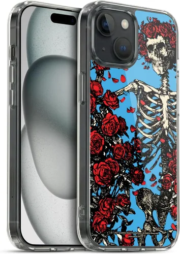 Vista 232 de Head Case Designs Funda de gel suave con licencia oficial de Grateful Dead Bear 2 Trends [protección de grado militar] compatible con Apple iPhone