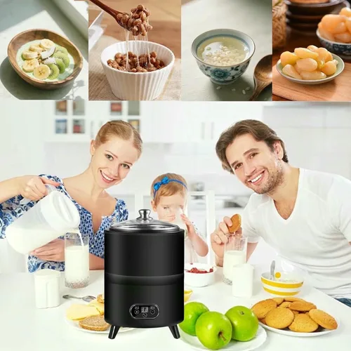 Vista 8 de Automatic Constant Temperature Yogurt Machine, Commercial Intelligent Fermenter, Stainless Steel Yogurt Maker Machine for Natto Sweet Rice Wine