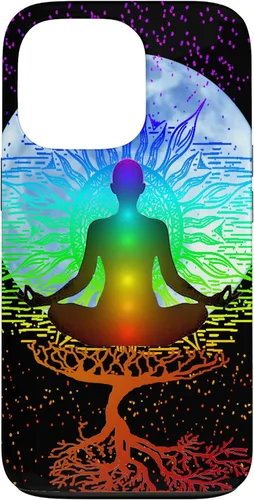 Vista 10 de Chakra Meditation Moon Tree of Life Case for iPhone 17