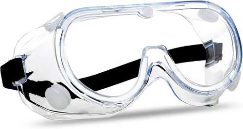 Super More Anti-Fog Protective Safety Goggles Clear Lens Wide-Vision