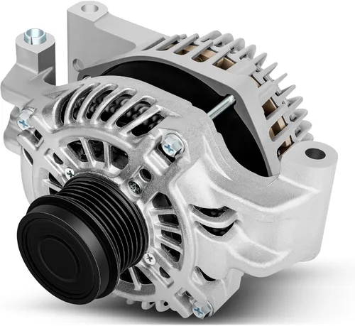 Vista 26 de Alternador apto para Chevy para Buick, reemplazo de alternador de alto rendimiento para 1 un cable autoexcitante, para alternador GM Chrome ADR0335