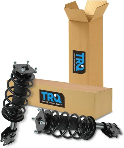 Vista 99 de TRQ - Conjunto de puntal delantero y resorte helicoidal (lados del conductor y del pasajero), para auto