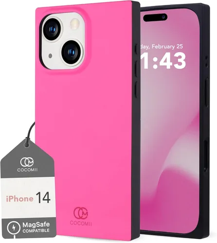 Vista 11 de Cocomii - Funda rectangular compatible con iPhone 14 Pro - Compatible con MagSafe, patrón de carey, estampado animal, brillante, magnética