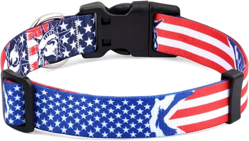 Vista 41 de Collar para Perros para Perros Pequeños y Gatos, Collar Suave y Cómodo para Mascotas para Perros Pequeños, Medianos y Grandes, Patrón Geométrico