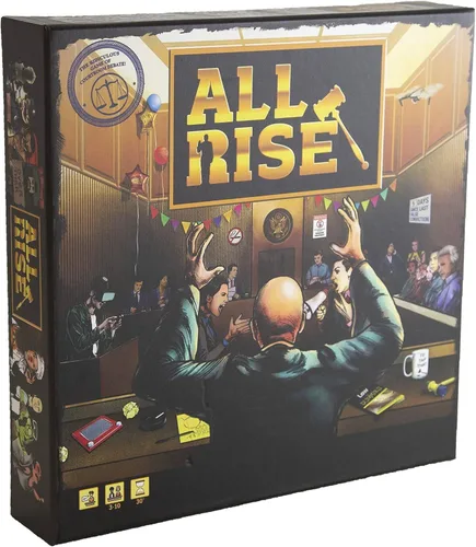 Juego de mesa All Rise - ¡El ridículo juego de narración de historias y debate en la sala de audiencias!
