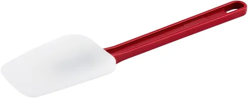 Vista 2 de Restaurantware Met Lux - Espátula de alto calor de 10 pulgadas, 1 espátula resistente al calor en forma de cuchara, apta para lavavajillas, espátula
