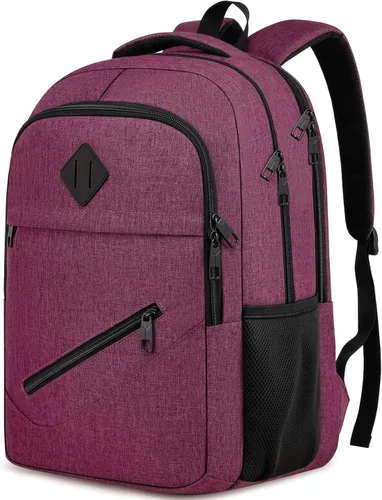 Vista 8 de BIKROD Mochila para hombres y mujeres, mochilas escolares para adolescentes, niños y niñas, resistente al agua, resistente y antirrobo, mochila